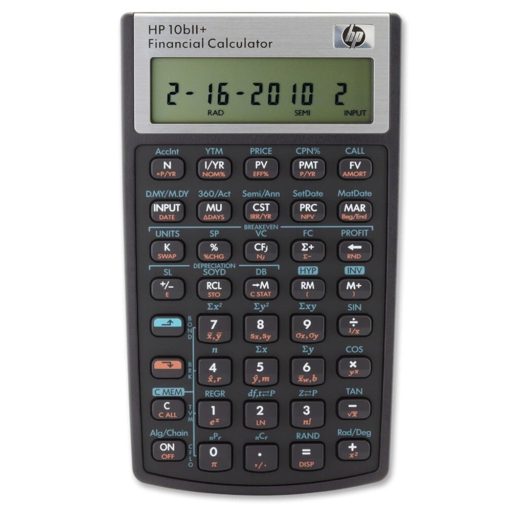 HP 10bII+ Financial Calculator